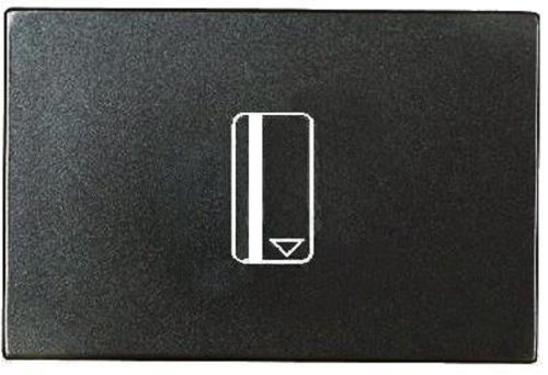 Выключатель карточный без рамки ABB Niessen Zenit 1-кл. 2 мод. N2214.5 AN антрацит картинка